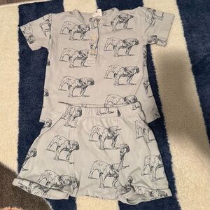 Kate Quinn Bulldog Two-piece Boys 2T outfit